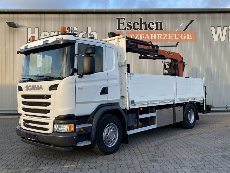 Scania  G 370 LB 4x2 MNB / Palfinger PK 15001 L Kran