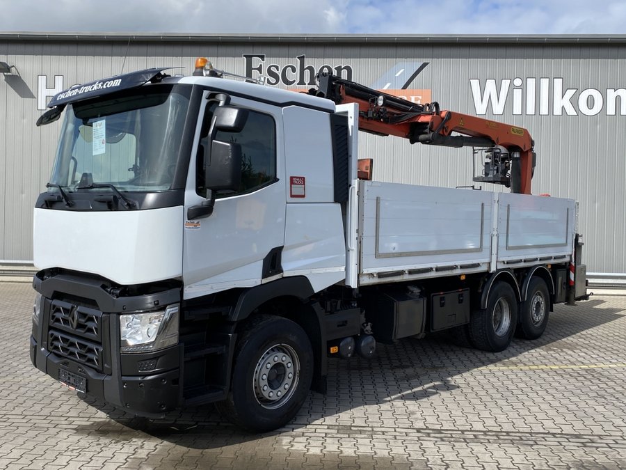 Renault  C 430 6x2 / Palfinger PK 21001-LB Kran