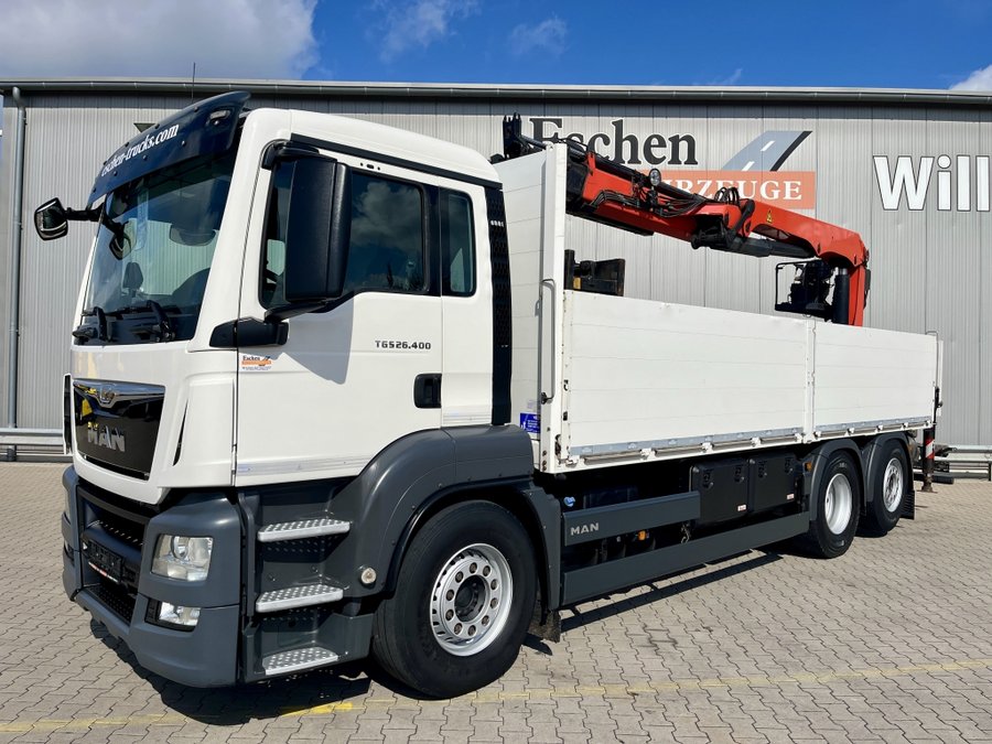 MAN  TGS 26.400 6x2-4 LL / PK 21001 LA Kran